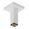 Hansgrohe Príslušenstvo - Sprchové rameno stropné, 11 cm, matná biela 24338700