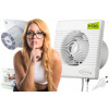 Kúpeľňový ventilátor airRoxy PS 120 mm