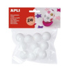Apli Polystyrénové guličky ø 25 mm biela 10 ks