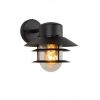 LUCIDE ZICO Wall light IP44 1x E27 - Black 11874/01/30