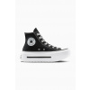 Tenisky Converse Chuck Taylor All Star Lift Double Stack čierna farba, A12975C