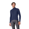 Castelli Perfetto Air Jacket, Belgian blue Veľkosť: M Pánska cyklistická bunda s dlhým rukávom