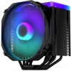 Endorfy chladič CPU Fortis 5 Black ARGB / 140mm fan / 6 heatpipes / PWM / nanoreset controller / pre Intel aj AMD / čierny