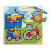 Bigjigs Toys Vkladacie puzzle doprava Bigjigs Toys Vkladacie puzzle doprava
