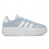 Mládežnícke topánky ADIDAS COURT BOLD modré JI1018 štýlové tenisky 40