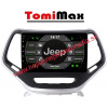 TomiMax Jeep Cherokee 2015 Android 14 autorádio s WIFI, GPS, USB, BT HW výbava: 8 Core 4GB+32GB PX HIGH
