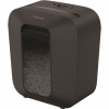 FELLOWES skartovač LX 25/ křížový řez 4x40 mm/ objem koše 11,5 l/ stupeň utajení P-4 (důvěrné)/ černý FELSHLX25
