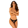 Sexy nohavičky otvorené Sedila panties - Obsessive S/M černá