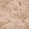 ESTAhome Tapeta XXL Jungle peach pink