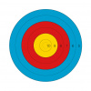Papierový terč FITA 80 cm 10-5 redukovaný