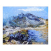 Tatry - Akad. mal. Igor Navrotskyi, originálny, ručne maľovaný obraz M (do veľkosti 65x65cm) Viac farieb