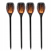 Solárne svietidlá - 4ks! LED Solárna lampa High Torch 96 LED (Solárne svietidlá - 4ks! LED Solárna lampa High Torch 96 LED)