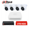 DAHUA IP 4 KAMEROVÝ SET 2MPX DOME 3TB