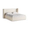 Micadoni Posteľ Mount – slonovinová, Veľkosť 160 x 200 cm