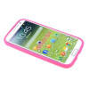 Pouzdro Jekod Double Color pro Samsung i9505 Galaxy S4 Pink růžové