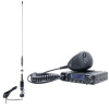 CB PNI ESCORT Sada rádiových staníc HP 6500 ASQ, zisk RF, 4 W, 12 V + CB anténa PNI S75 s káblom 7-9 KM a pevnou montážou