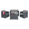 TOOMAX DIANA 4 SEATER zahradní plastový set - grafit