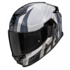 Moto přilba SCORPION GT EXO-GT SP AIR TOURADVEN perleťově bílo/stříbrná M