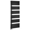 AQUALINE MILI 60 x 179,8cm 927W vykurovacie teleso, stredové pripojenie, čierna matná, DC656T