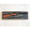 Snow Wolf Airsoftový samopal PPSH-41 EBB, celokov, pravé drevo, 2x zásobník (SW-09W) - VRÁTENÝ