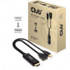 Club3D Aktívny adaptér HDMI na DisplayPort 4K60Hz, M/F CAC-1331