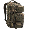 Miltec US Assault Backpack Small, Vojenský batoh ruksak army, Woodland 20l