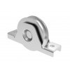 Vodiace koliesko ø 80mm pre zapustenie do jokla, pre U profil 16 mm, material: nerez AISI304