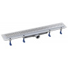 Polysan Polysan, INDY sprchový kanálik s nerezovým roštom, superflow, DN50, 710x122x65 mm, 73641