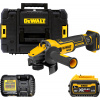 DEWALT 18V XR FLEXVOLT 125 mm Aku uhlová brúska ADVANTAGE, 1x 6,0 Ah FLEXVOLT DCG409T1-QW