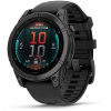 Garmin fenix E - 47mm, AMOLED, Slate Gray Steel/Black, Black band