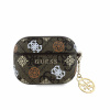 Guess PU 4G Peony Charm Pouzdro pro AirPods Pro, GUAPP4RPEW