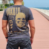 Yakuza tričko pánske TEACH TSB 23032 anthracit Veľkosť: S, Farba: šedá