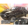 Deflektory - Nissan Juke 2010-2019 (+zadné)