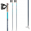 Leki CC 450 Brightblue Black White Bežkárske Palice Veľkosť 160
