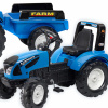 FALK Traktor Landini Modrý na Pedály s Přívěsem od 3-7 let