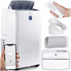 Prenosný klimatizátor s funkciou vykurovania 4 kW ODVLHČOVAČ 34 l/24 h WiFi BD-581