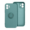 Puzdro gumené Apple iPhone 13 Silicone Ring zelené