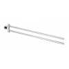 Grohe ESSENTIALS CUBE držák ručníků 439 mm, dvojramenný, chrom