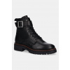 Kožené členkové topánky Barbour Heidi čierna farba, na plochom podpätku, LFO0637BK51 EUR 40