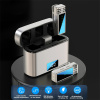 AppleMix Mikrofón pre Apple iPhone - sada 2 ks - USB-C - nabíjacie puzdro - nabíjanie cez USB-C - strieborný