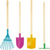 Záhradné náradie Small Foot detský set, farebné