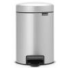 Brabantia Pedálový kôš NewIcon 3L Metalická sivá