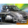 Deflektory - protiprievanové plexi Opel Combo D 2011 - 2018