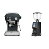 Ascaso Dream ONE, Anthracite + Eureka Atom Specialty 65, black