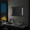 zahrada-XL Kúpeľňové nástenné zrkadlo s LED osvetlením 100x60 cm 144707