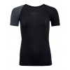 Dámske funkčné tričko Ortovox 120 COMPETITION LIGHT SHORT SLEEVE - čierna XS
