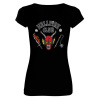 Tričko s potlačou Hellfire Club Stranger Things dámské Černá M