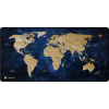 Maxi podložka pod myš Natec WORLD, 80x40cm, modrá NPO-2243