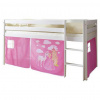 MID.YOU VYVÝŠENÁ POSTEĽ, 90/200 cm biela, pink - Online Only detský nábytok - 000406003620