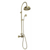SAPHO - ANTEA sprchový stĺp s termostatickou batériou, bronz SET046